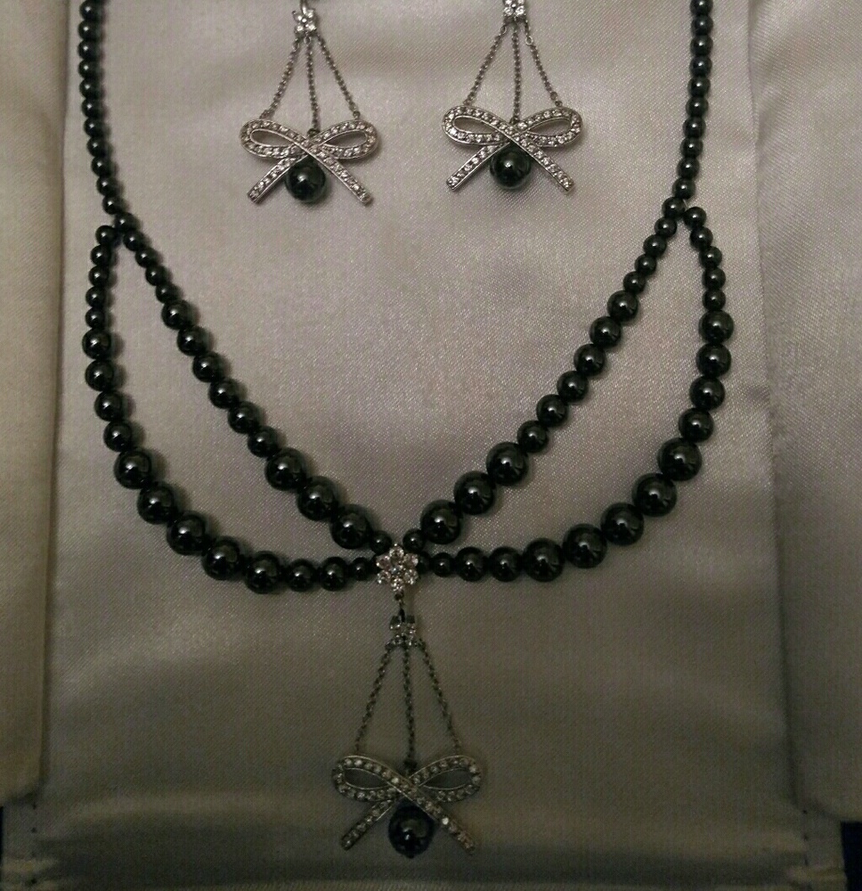 Hematite necklace